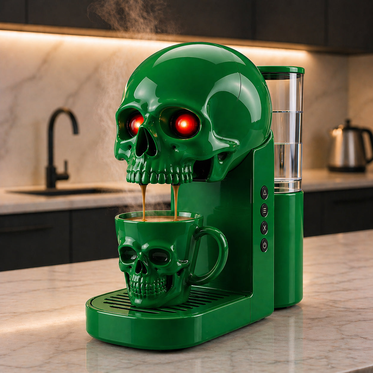 Cafetière multicapsules SkullCoffee