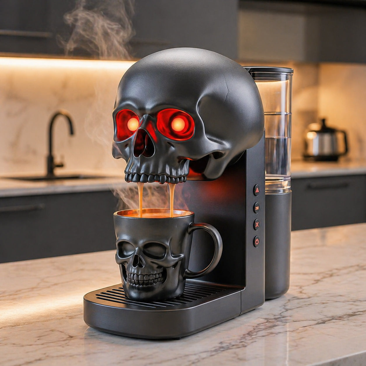 Cafetière multicapsules SkullCoffee