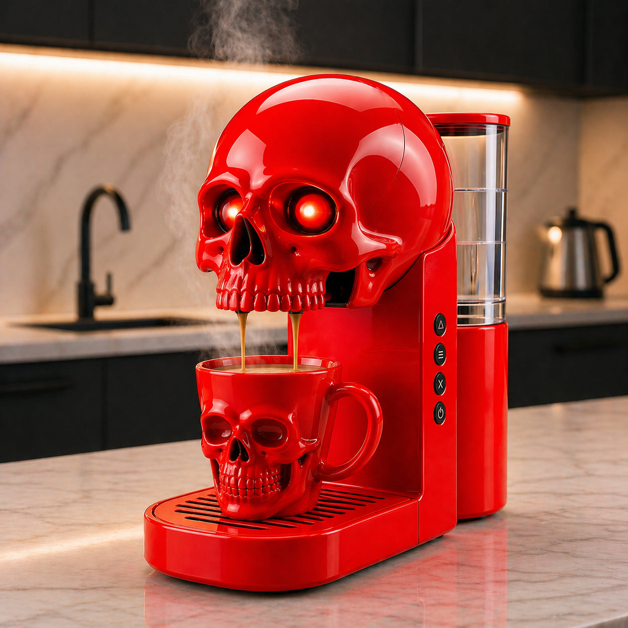 Cafetière multicapsules SkullCoffee