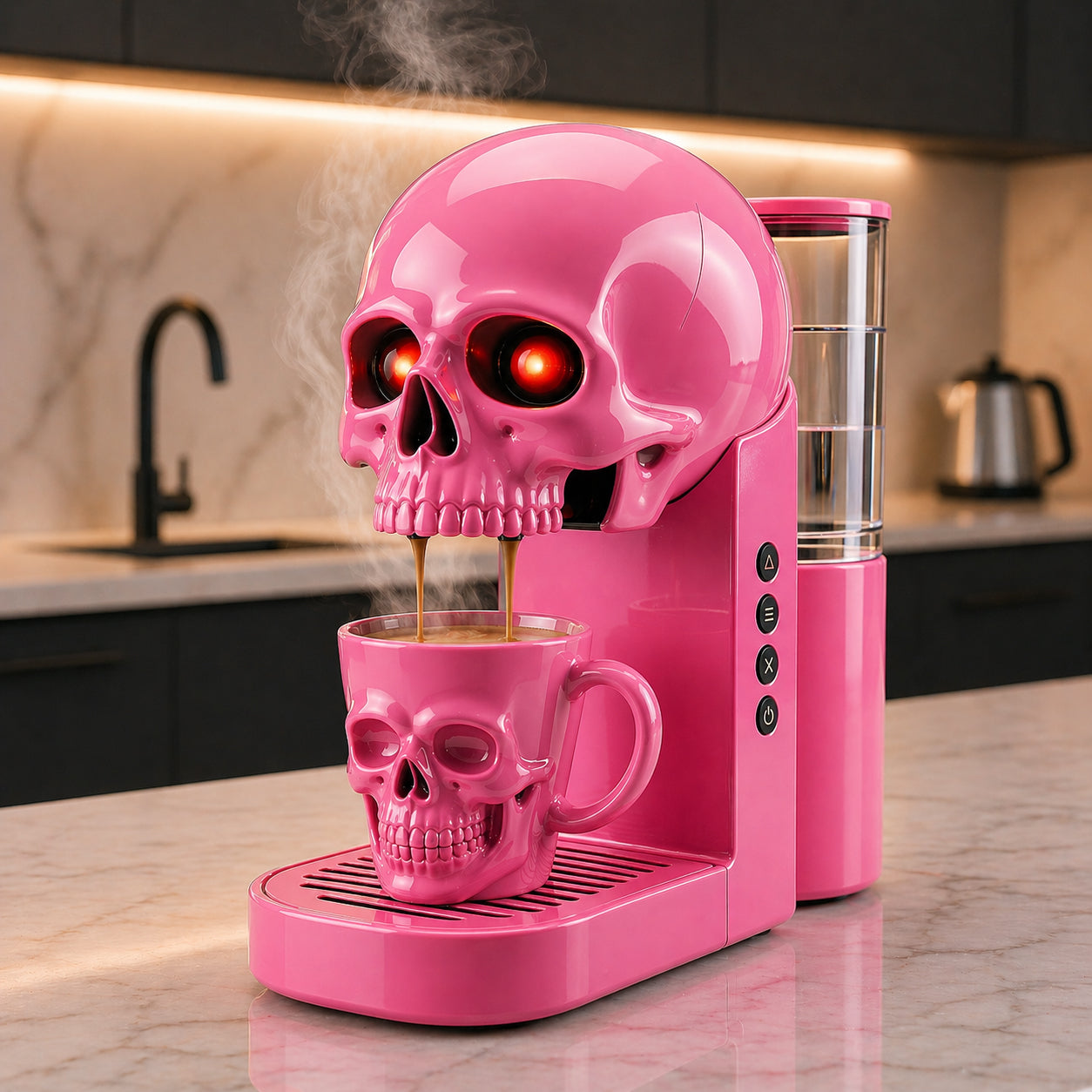 Cafetière multicapsules SkullCoffee