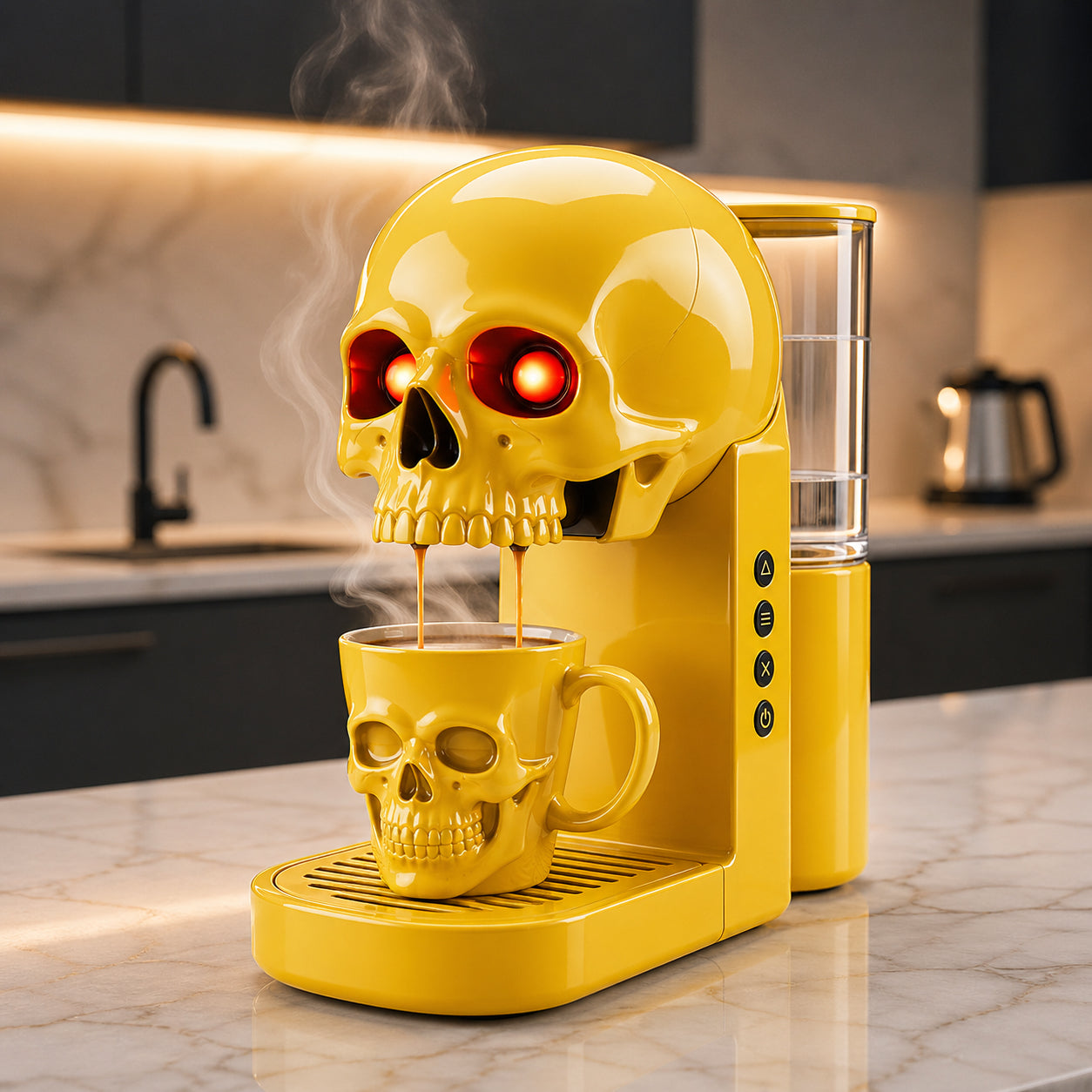 Cafetière multicapsules SkullCoffee